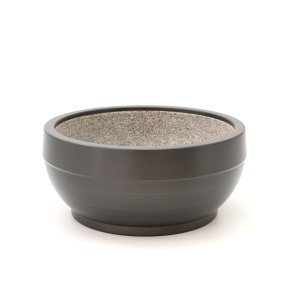 画像: 石焼ビビンバ鍋　19cmアルミ加工(Black)