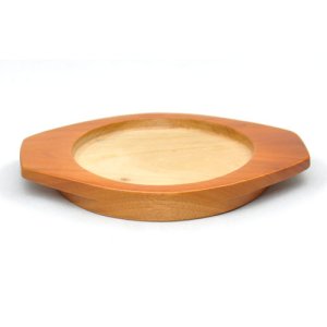 画像: 木台　内径14.5cm（石焼ビビンバ鍋18、19、20cm用）