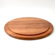 画像2: 石焼ラウンドローストパン（石焼ステーキ皿）用木台 30cm