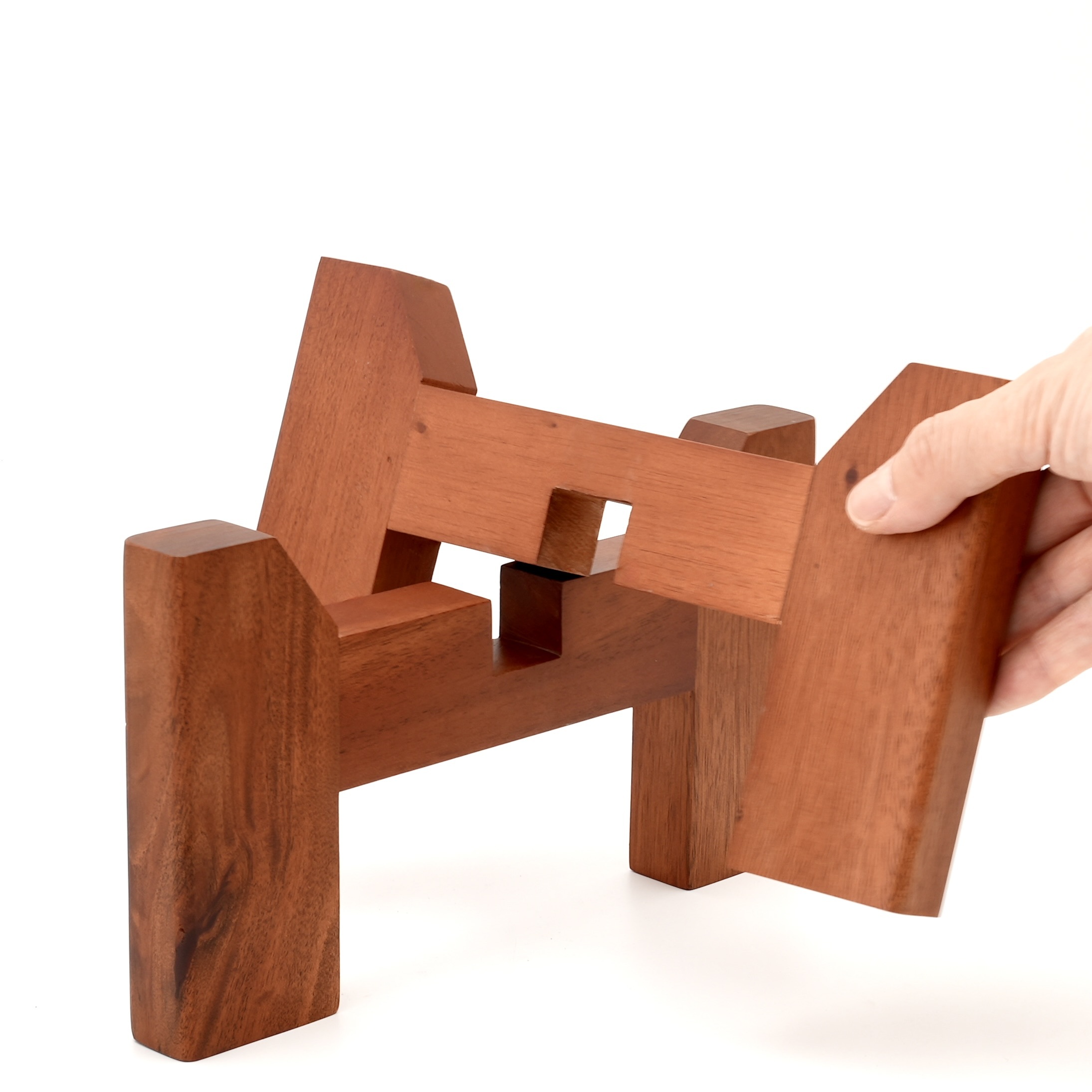 画像5: 焼酎サーバー用木台 スタンド台座 内寸13cm  天然木マホガニー